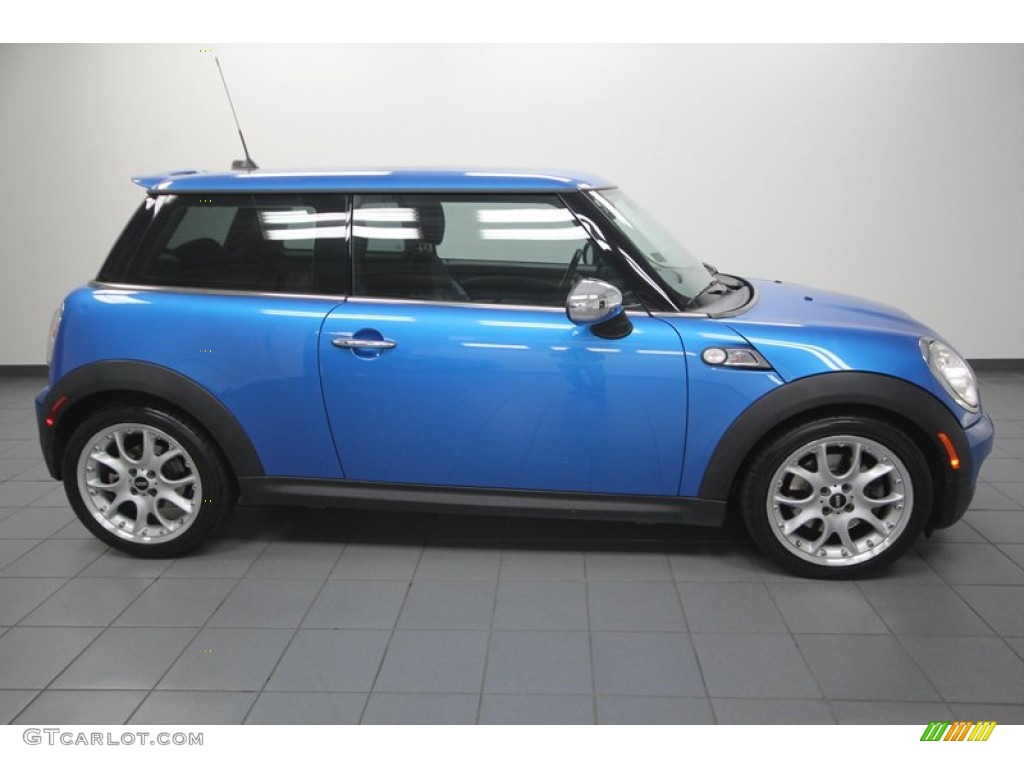 Laser Blue Metallic 2009 Mini Cooper S Hardtop Exterior Photo #77679039