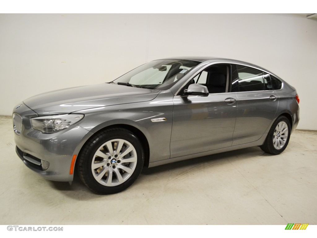 Space Gray Metallic 2011 BMW 5 Series 550i Gran Turismo Exterior Photo #77679060