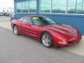 2000 Magnetic Red Metallic Chevrolet Corvette Coupe  photo #8