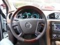 Choccachino Leather 2013 Buick Enclave Premium AWD Steering Wheel
