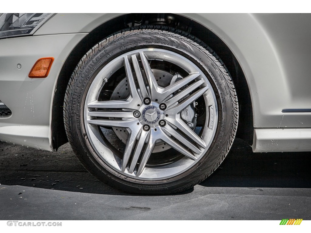 2013 S 550 Sedan - Diamond White Metallic / Black photo #10