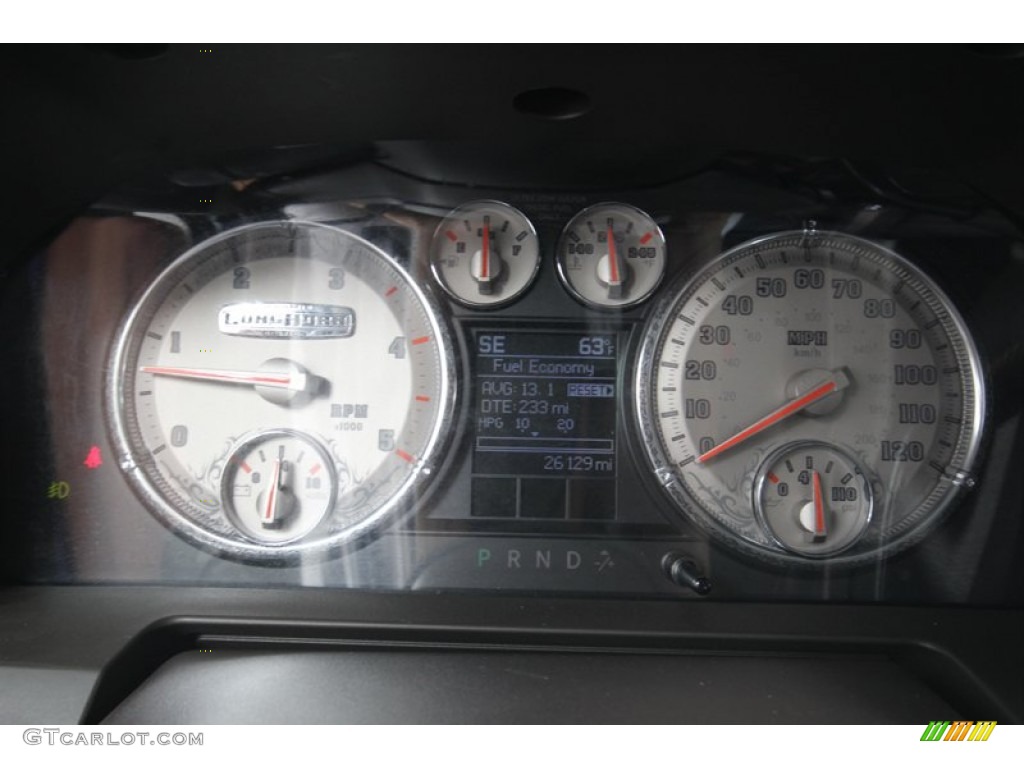 2012 Dodge Ram 3500 HD Laramie Longhorn Crew Cab 4x4 Dually Gauges Photos