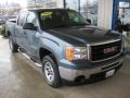 Stealth Gray Metallic - Sierra 1500 SL Crew Cab 4x4 Photo No. 19
