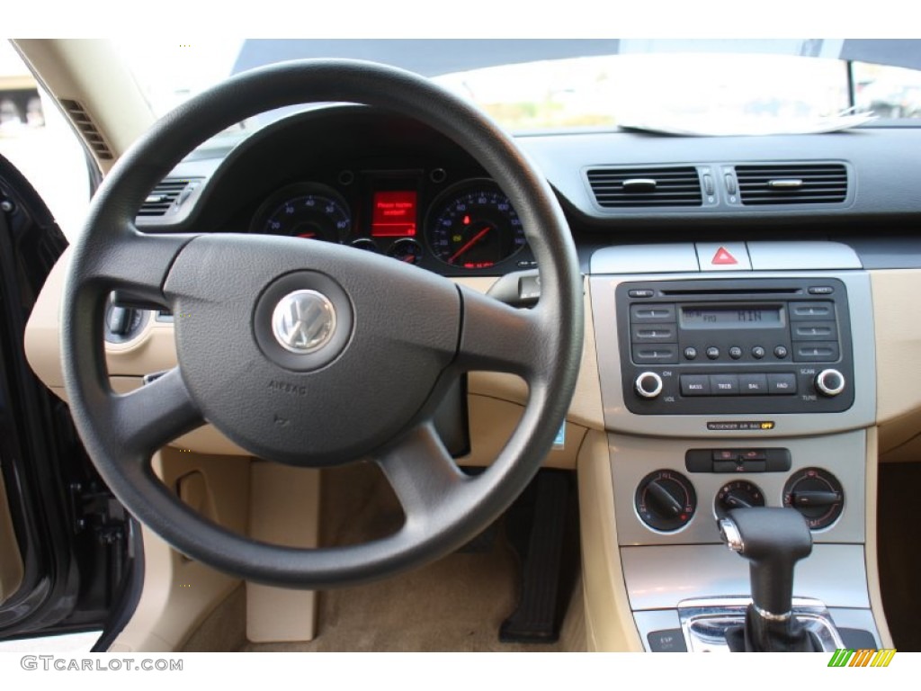 2006 Volkswagen Passat 2.0T Sedan Latte Macchiato Dashboard Photo #77681064
