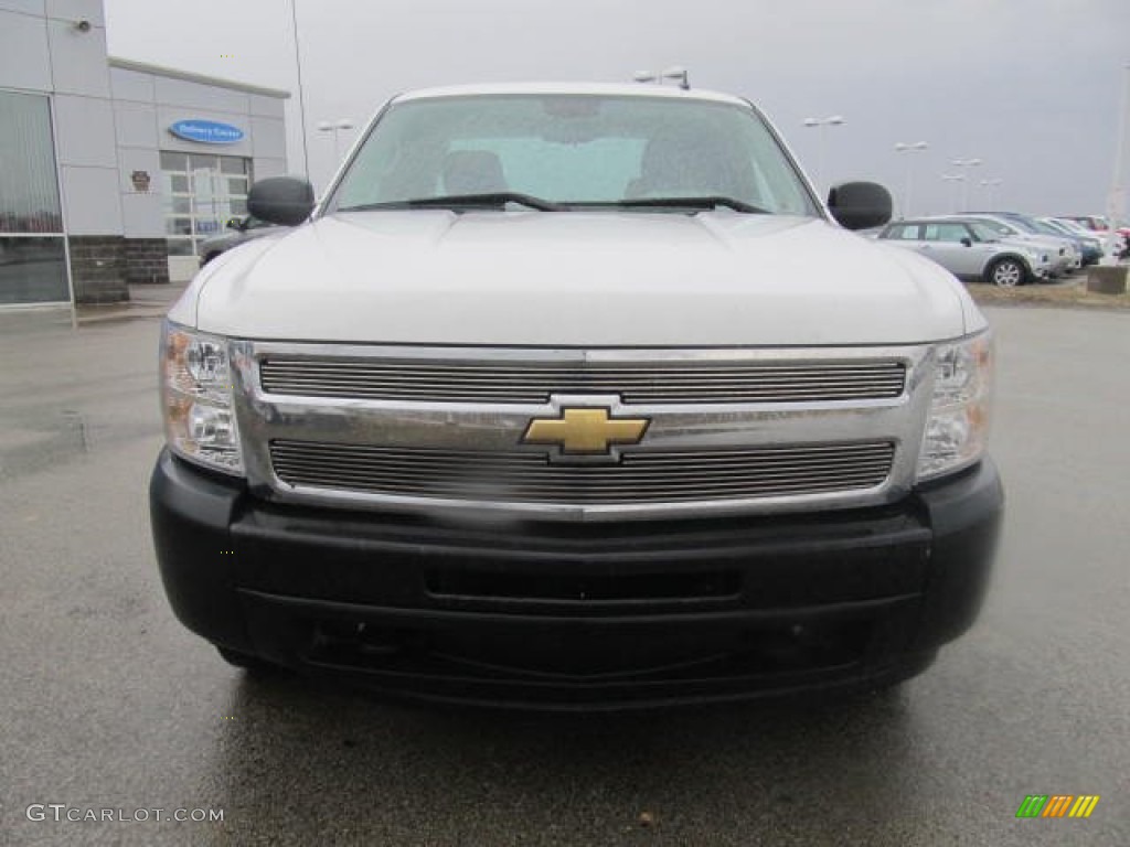 2009 Silverado 1500 Extended Cab 4x4 - Summit White / Dark Titanium photo #17