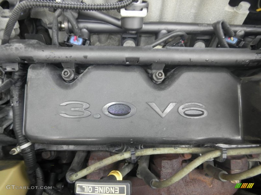 1998 Mercury Sable GS Sedan Engine Photos