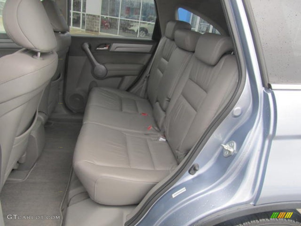 2008 CR-V EX-L - Glacier Blue Metallic / Gray photo #8