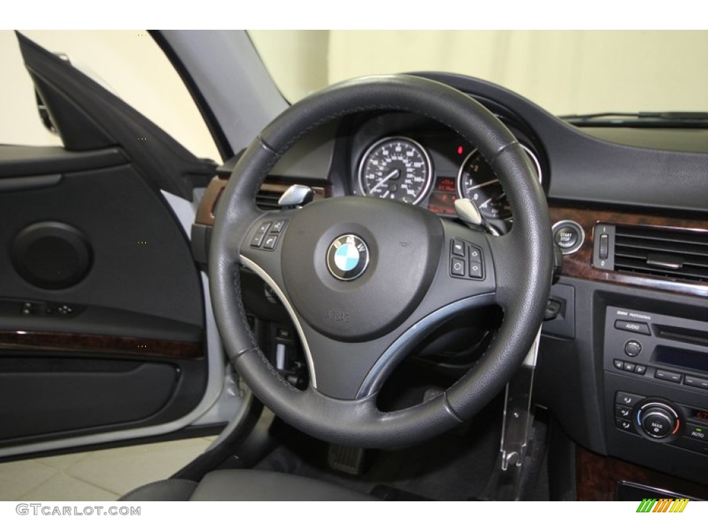 2010 3 Series 328i Coupe - Titanium Silver Metallic / Black photo #24