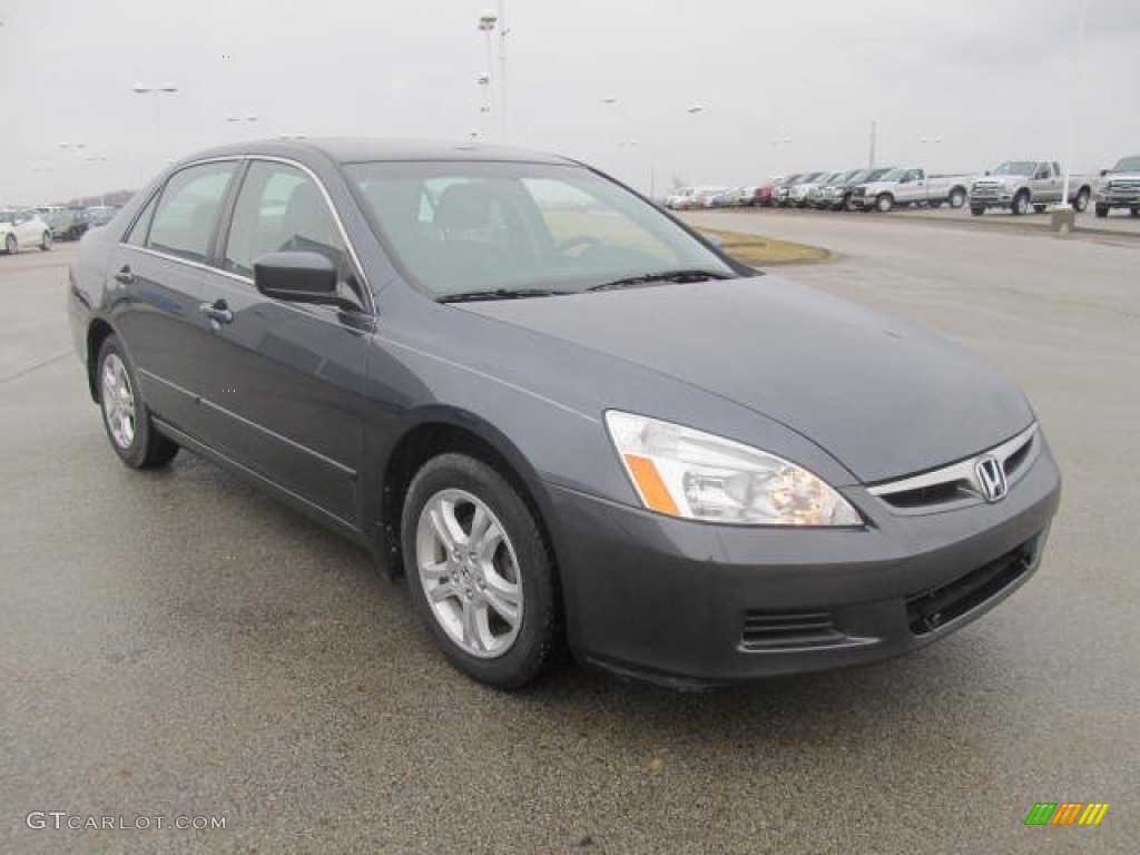 Graphite Pearl 2007 Honda Accord SE Sedan Exterior Photo #77681987