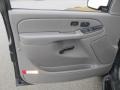 2006 Chevrolet Avalanche Gray/Dark Charcoal Interior Door Panel Photo