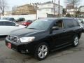 2010 Black Toyota Highlander Limited 4WD  photo #3