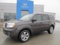 2013 Dark Amber Metallic Honda Pilot EX-L 4WD  photo #1