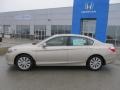 2013 Champagne Frost Pearl Honda Accord EX-L Sedan  photo #2