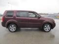 2013 Dark Cherry Pearl Honda Pilot EX-L 4WD  photo #4