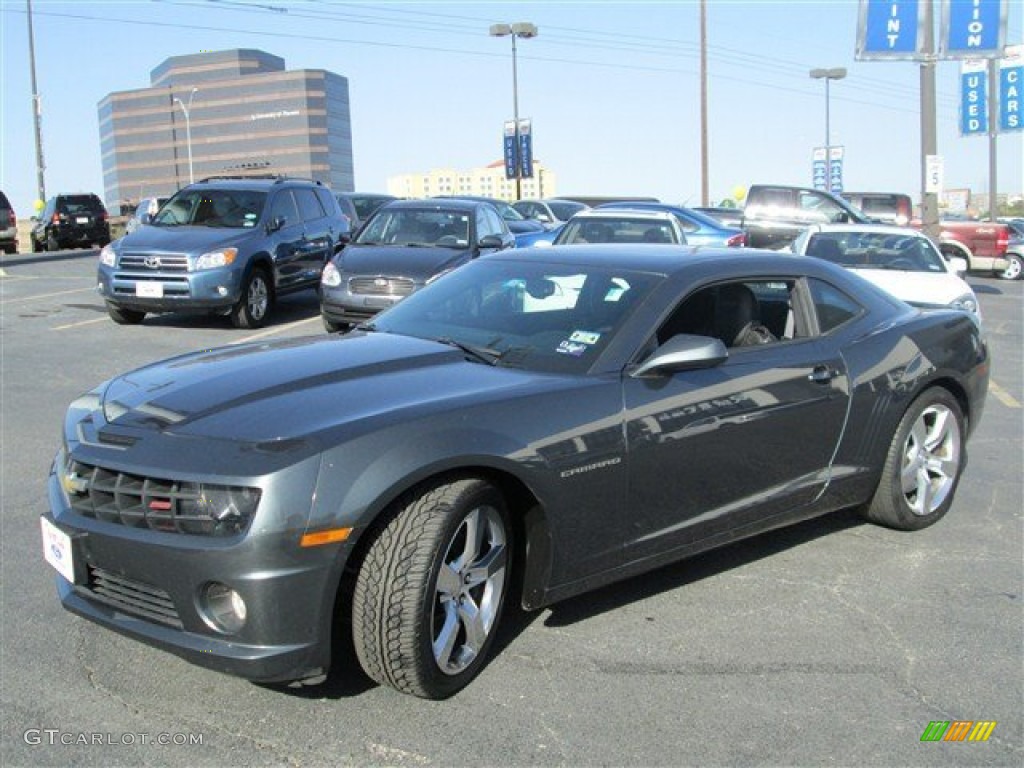 Cyber Gray Metallic 2011 Chevrolet Camaro SS/RS Coupe Exterior Photo #77683695