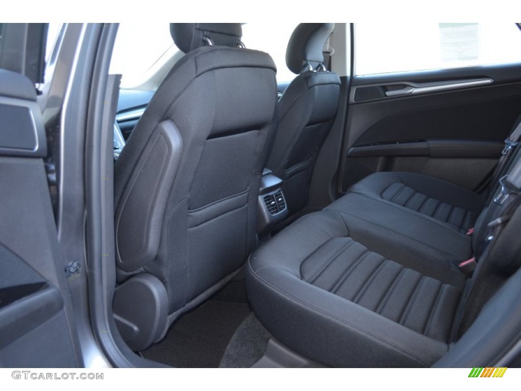2013 Ford Fusion Hybrid SE Rear Seat Photo #77684241