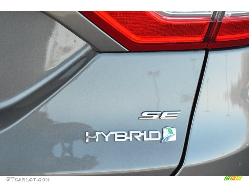 2013 Fusion Hybrid SE - Sterling Gray Metallic / Charcoal Black photo #20