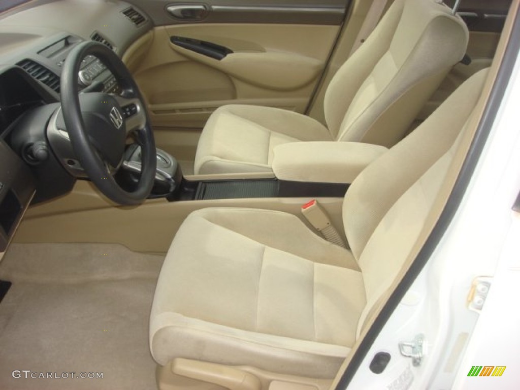 2008 Honda Civic EX Sedan Front Seat Photo #77685054