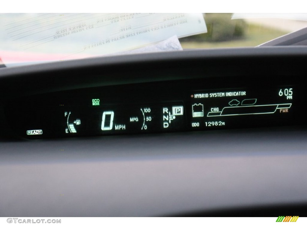 2012 Toyota Prius 3rd Gen Three Hybrid Gauges Photos