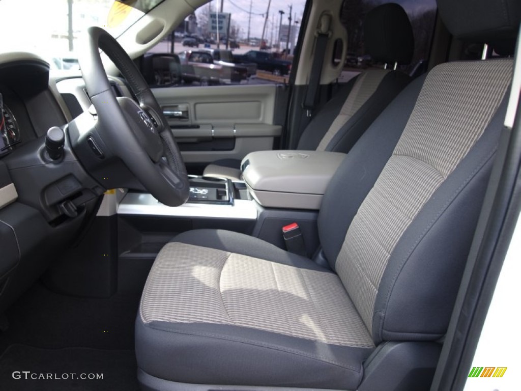 2012 Dodge Ram 1500 Big Horn Quad Cab 4x4 Front Seat Photo #77686284