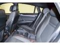 2009 BMW X6 Black Nevada Leather Interior Rear Seat Photo