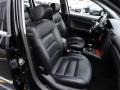 2003 Volkswagen Passat Black Interior Front Seat Photo