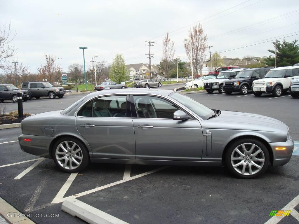 2008 XJ XJ8 - Lunar Grey Metallic / Charcoal photo #6