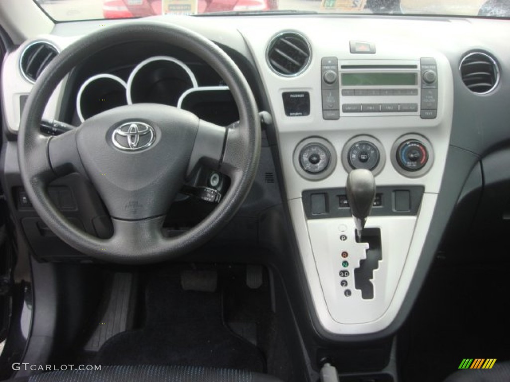 2010 Toyota Matrix 1.8 Dark Charcoal Dashboard Photo #77688517