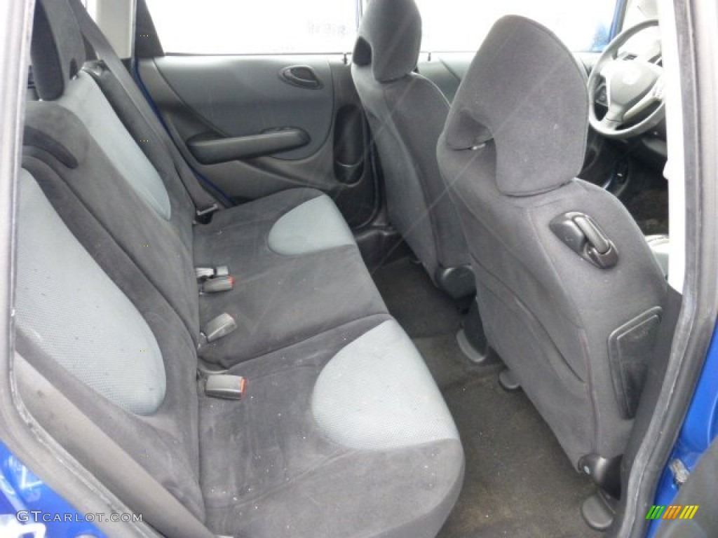 2007 Honda Fit Sport Rear Seat Photo #77688822