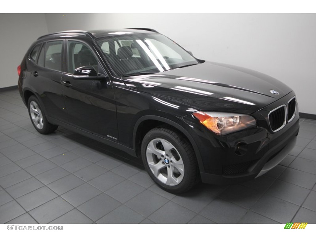Jet Black 2013 BMW X1 sDrive 28i Exterior Photo #77689203
