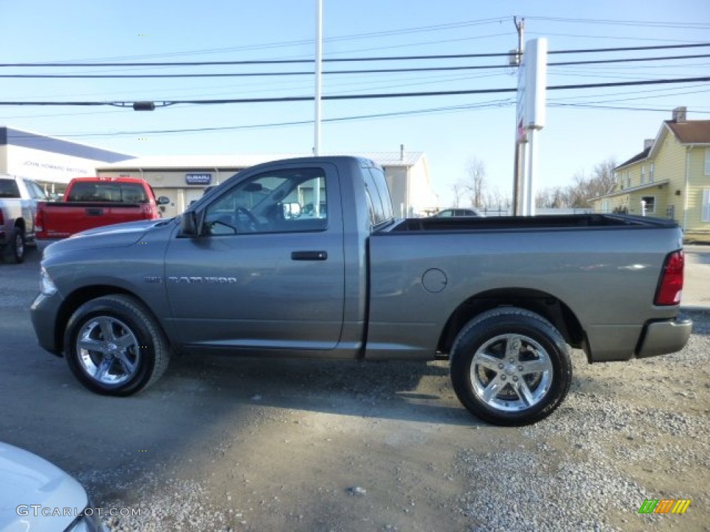 2012 Ram 1500 Express Regular Cab 4x4 - Mineral Gray Metallic / Dark Slate Gray/Medium Graystone photo #8