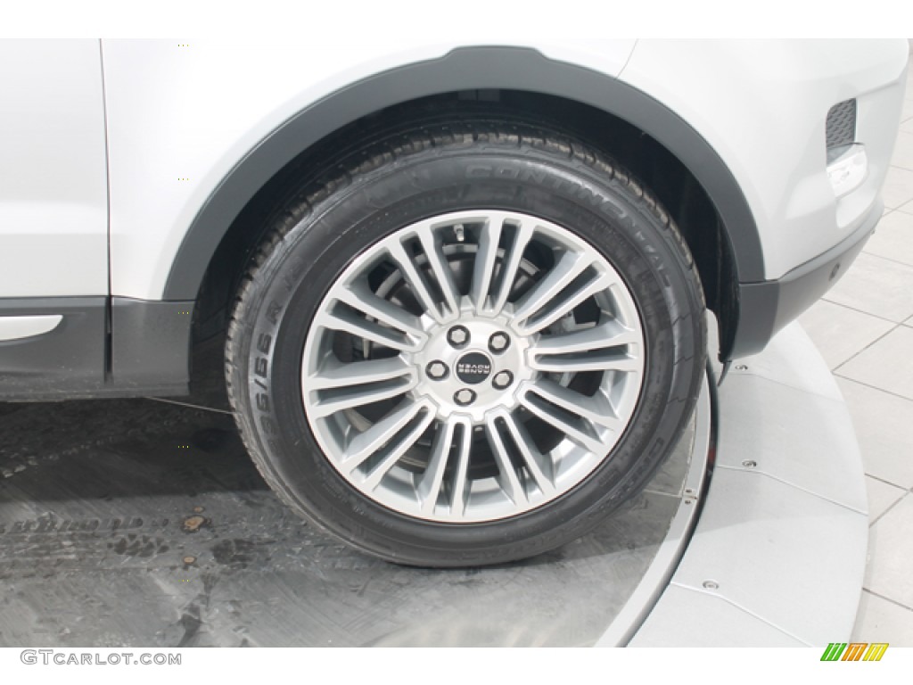 2012 Land Rover Range Rover Evoque Prestige Wheel Photo #77689647