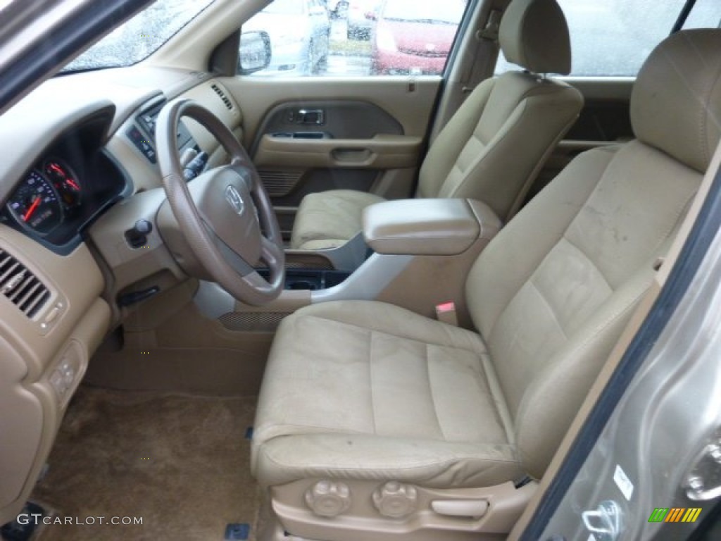 Saddle Interior 2007 Honda Pilot LX 4WD Photo #77689812
