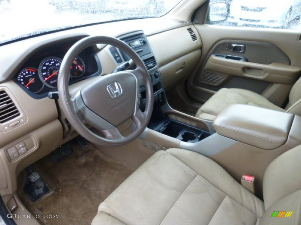 Saddle Interior 2007 Honda Pilot LX 4WD Photo #77689826