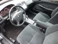 Black 2005 Honda Civic EX Coupe Interior Color