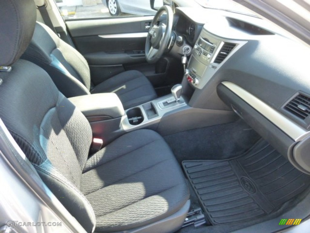 Off-Black Interior 2011 Subaru Legacy 2.5i Premium Photo #77690248