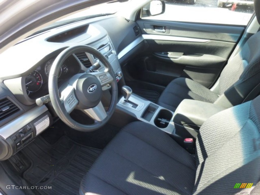 Off-Black Interior 2011 Subaru Legacy 2.5i Premium Photo #77690304