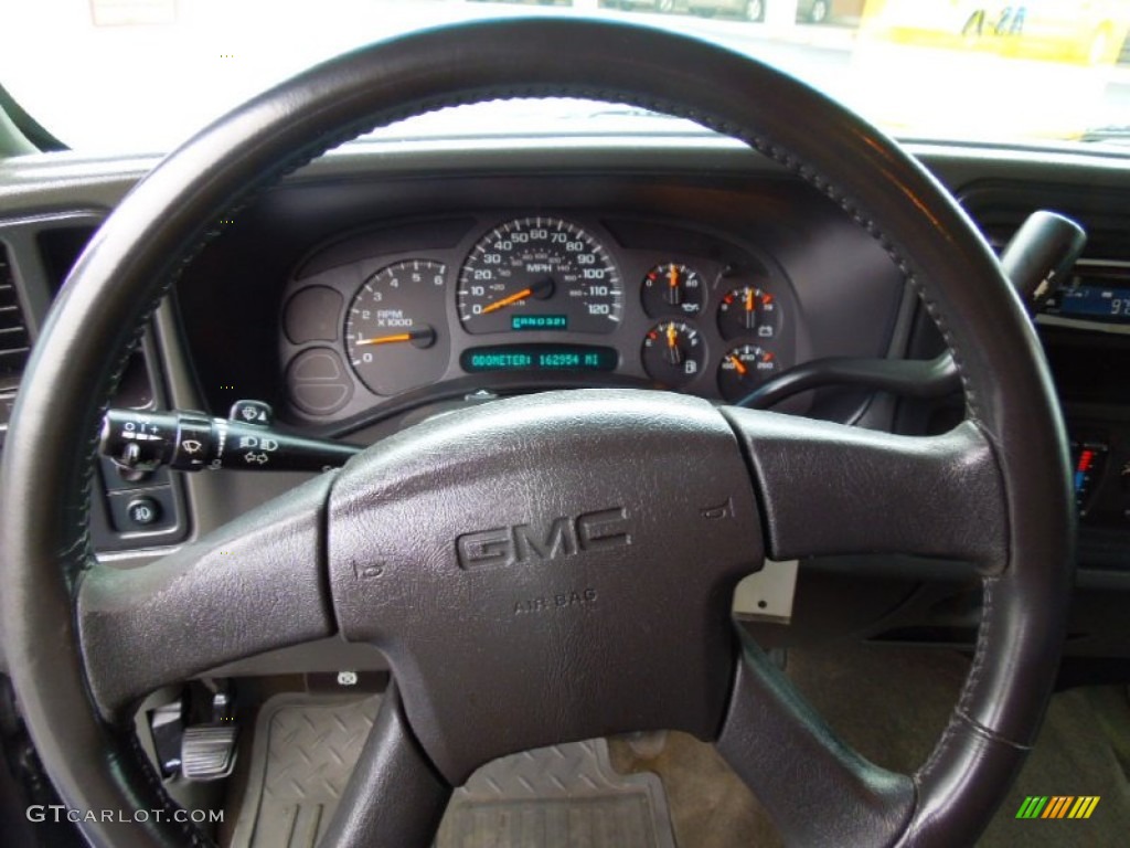 2003 GMC Sierra 1500 SLE Extended Cab Steering Wheel Photos