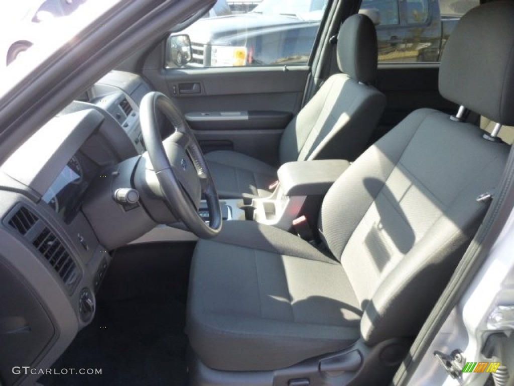 Charcoal Black Interior 2011 Ford Escape XLT 4WD Photo #77691666