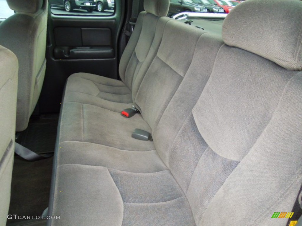 Dark Pewter Interior 2003 GMC Sierra 1500 SLE Extended Cab Photo #77691683