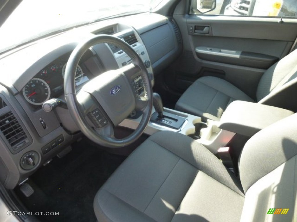 Charcoal Black Interior 2011 Ford Escape XLT 4WD Photo #77691689