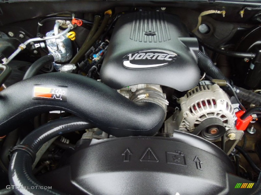 2003 GMC Sierra 1500 SLE Extended Cab Engine Photos