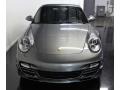 Meteor Grey Metallic 2012 Porsche 911 Turbo S Coupe Exterior