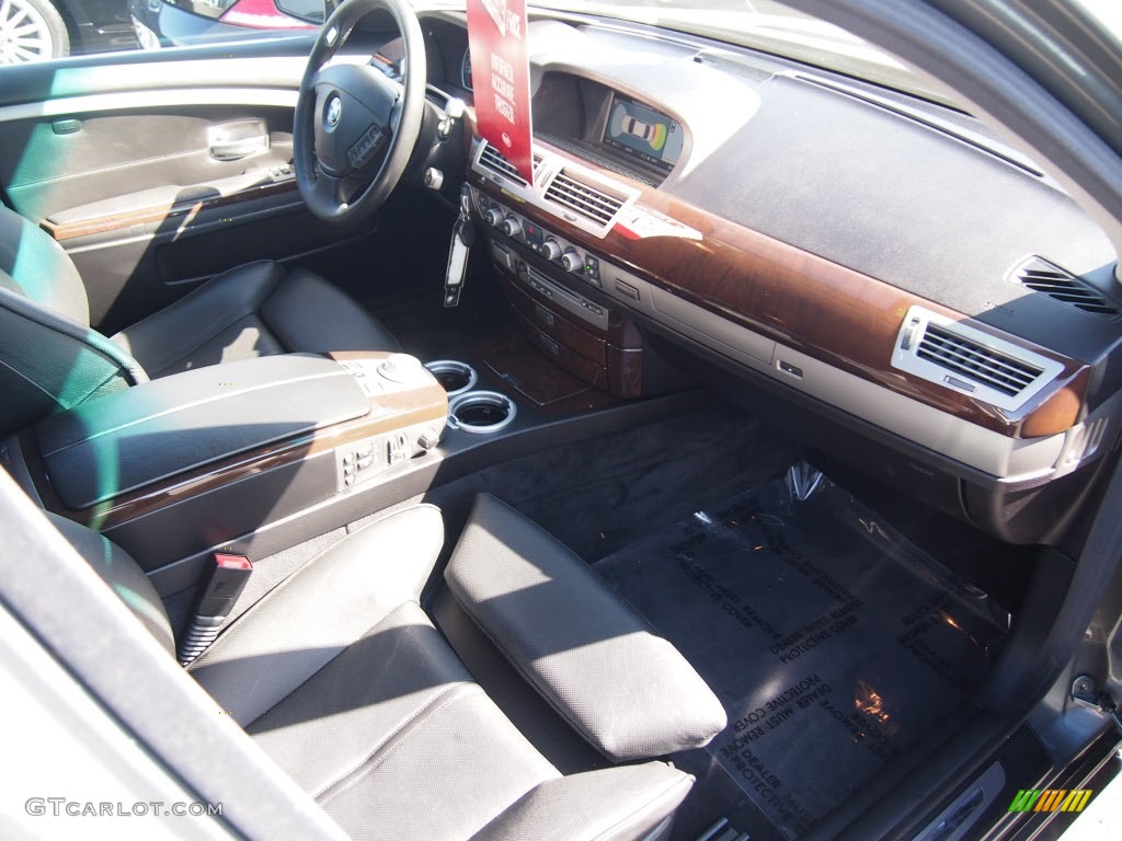 2007 7 Series 750i Sedan - Titanium Grey Metallic / Black photo #5