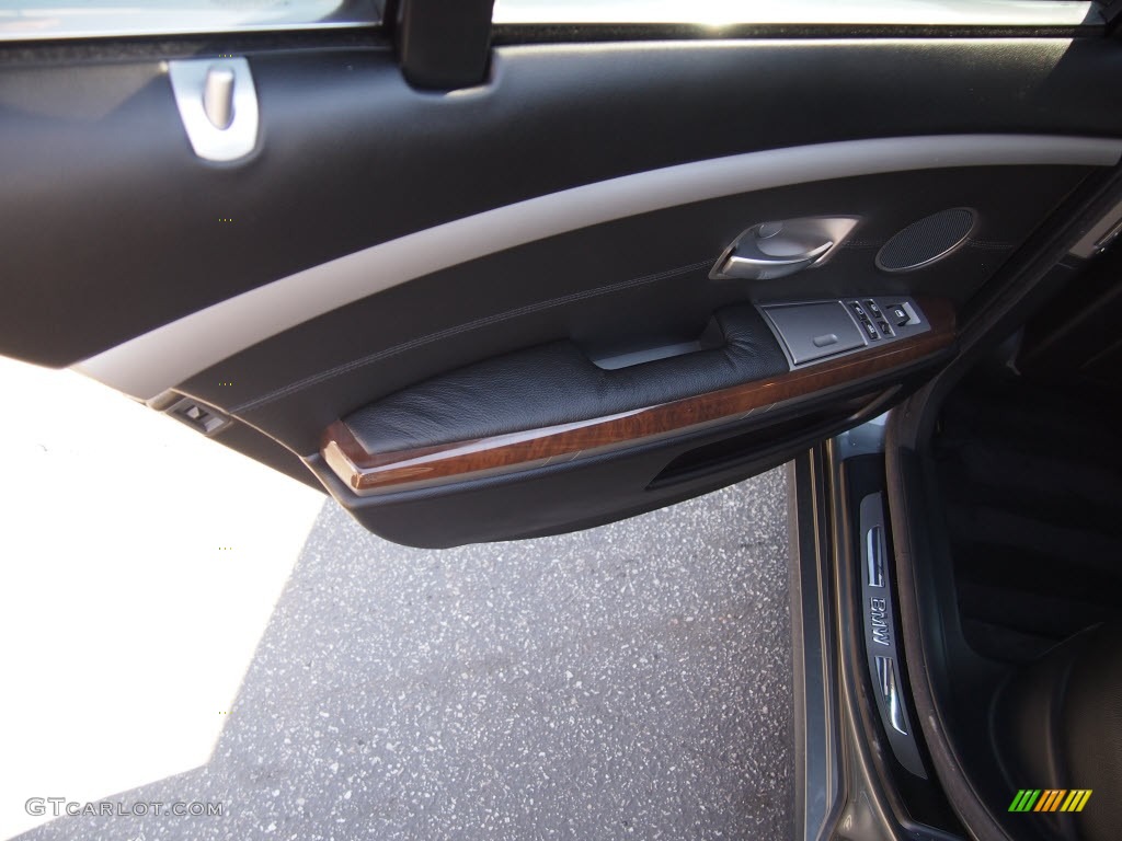2007 7 Series 750i Sedan - Titanium Grey Metallic / Black photo #12
