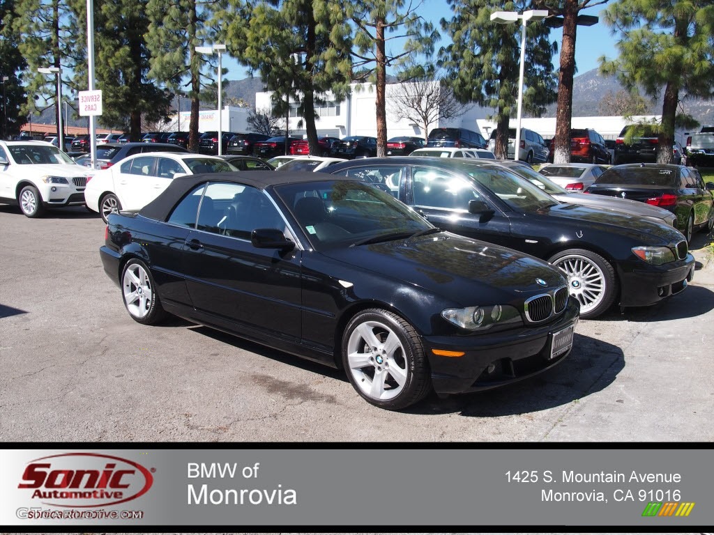 Jet Black BMW 3 Series