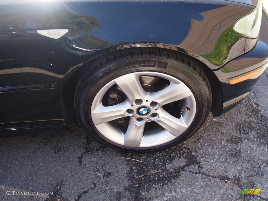 2006 3 Series 325i Convertible - Jet Black / Black photo #2