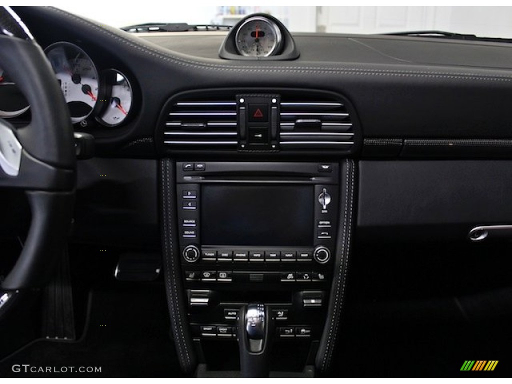 2012 911 Turbo S Coupe - Meteor Grey Metallic / Black photo #43