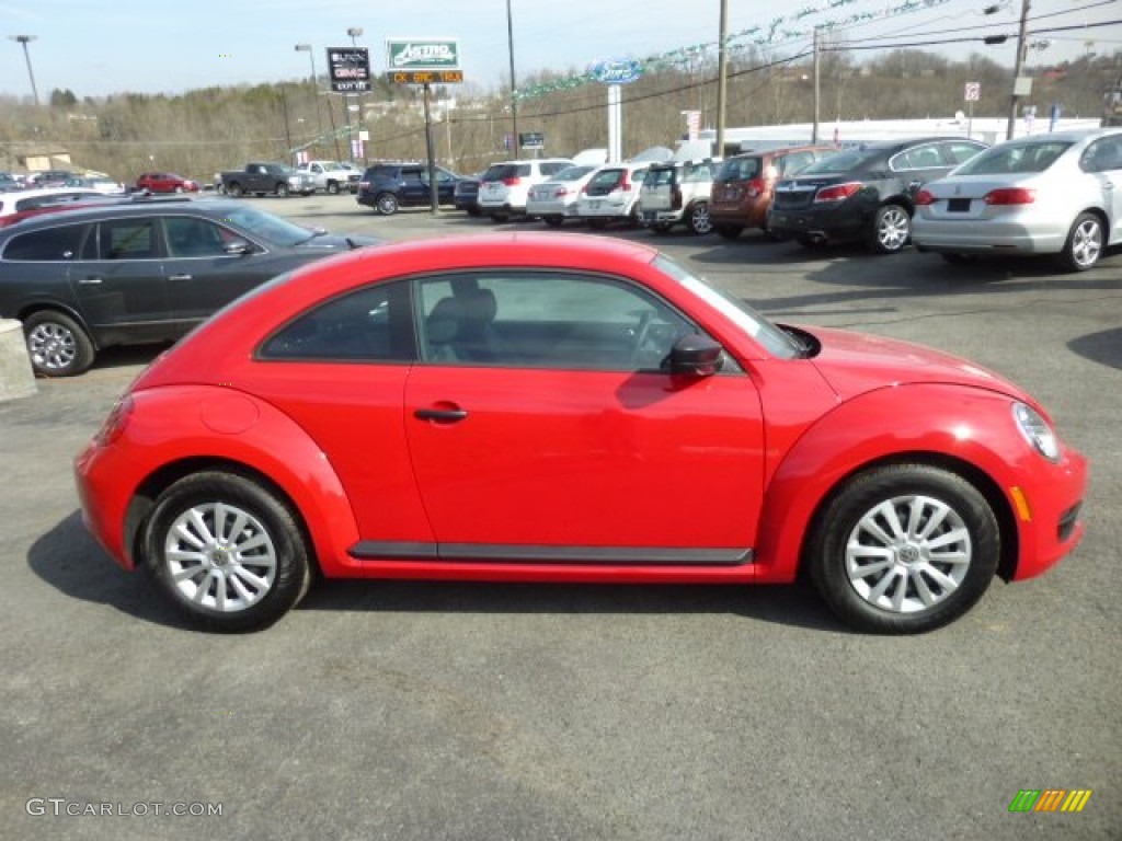 Tornado Red 2012 Volkswagen Beetle 2.5L Exterior Photo #77693040