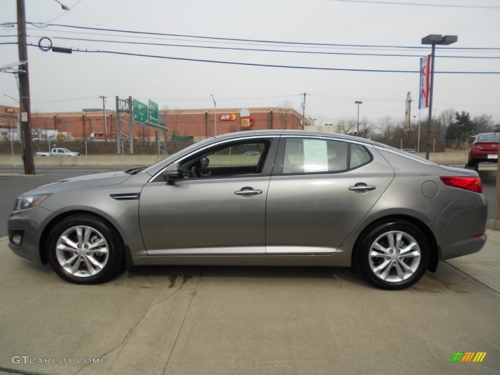 Titanium Silver Metallic 2013 Kia Optima EX Exterior Photo #77693160